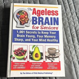The Ageless Brain For Seniors-Hardcover Book